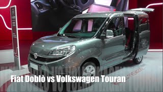 Fiat Doblò 2015 vs Volkswagen Touran 2015 [upl. by Lain502]