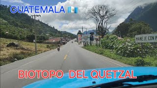 Guatemala 🇬🇹 biotopo del quetzal carretera a coban guatemala quetzal chapin [upl. by Adnert752]