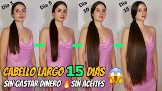 CABELLO LARGO EN 15 DÍAS CON SOLO 1 INGREDIENTE QUE TENEMOS EN CASA SIN ACEITES✅ [upl. by Eenafit]