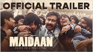 MAIDAAN  OFFICIAL TRAILER  Review In Hindi  Ajay Devgan New Movie  FILMY DRISTI [upl. by Dar356]