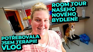 Room tour našeho nového bydlení Potřebovala jsem terapii VLOG [upl. by Aztirak]