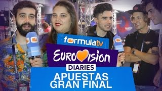 Nuestra apuesta del ganador de la gran final de Eurovisión 2017  Eurovisión Diaries [upl. by Ellersick]