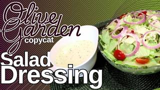 16 Copycat Olive Garden Italian Dressing Recipe [upl. by Nosnibor]