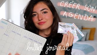 CRÉER SON AGENDA  BULLET JOURNAL ÉTUDIANT  CONCOURS [upl. by Ahsima]