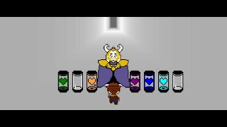 Undertale Yellow Asgore Fight [upl. by Abert902]