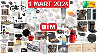 RESMİ KATALOGDAN ✅  BİM 1 MART 2024  BİM İNDİRİMLERİ  BİM AKTÜEL  BİM MARKET KAMPANYA [upl. by Ecilegna467]