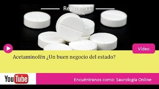 El Acetaminofén quot¿Un negocio rentablequot  julio 7 2016 [upl. by Bresee]