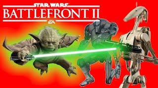 NEUES YODA GAMEPLAY Yoda’s Fähigkeiten  Star Wars Battlefront 2 [upl. by Thelma71]