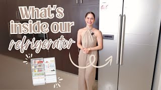 WHAT’S INSIDE OUR REFRIGERATOR  Jessy Mendiola [upl. by Elnore730]