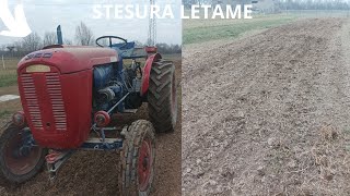 STESURA del LETAME con ERPICE a DENTI FISSI [upl. by Ahcsas479]