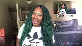 SENSATIONNEL LACE FRONT WIG EMPRESS EDGE NATURAL CENTER PART ANYA  SAMSBEAUTYCOM [upl. by Richey]