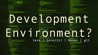 Java Development Environment [upl. by Butch995]