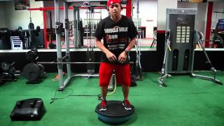 Fast Lap Fitness Stability Training with a Bosu Ball  TransWorld MOTOcross [upl. by Marcelo]