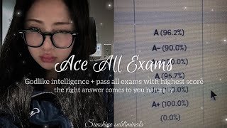 📚  Ace all exams even without studying ⚠︎ Listen once ⚠︎ [upl. by Erdei]