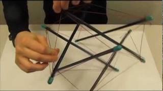 How to build a Tensegrity Model  LATTC [upl. by Adorne]