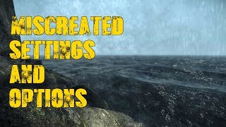 Settings and options for Miscreated [upl. by Aldos]