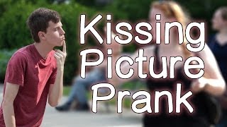 Kissing Picture Prank [upl. by Ailasor407]