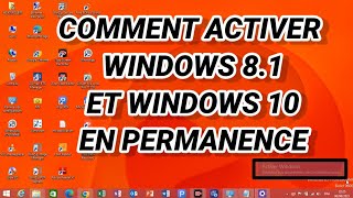 Comment Activer Windows 81 et Windows 10 en Permanence [upl. by Ennazzus]