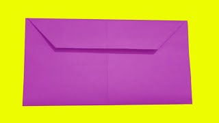 How to make an envelope out of rectangular paper  make some wonderful [upl. by Treve]