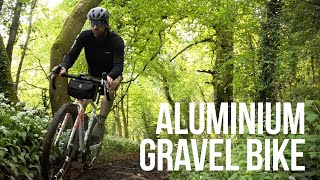 Aluminium Gravel Bike  Test Ride [upl. by Norina]