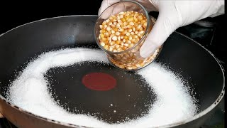 How to make popcorn at home [upl. by Nikral]