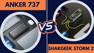 Anker 737 Vs Shargeek Storm 2 Power Bank [upl. by Ayad412]