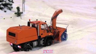 RC SchneeFräsen snow blower [upl. by Odrarej]