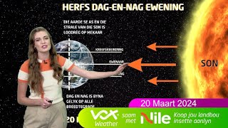 20 Maart 2024  Vox Weather Weervoorspelling saam met Nile [upl. by Winifred674]