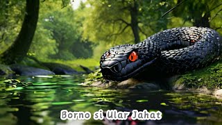 BORNO SI ULAR JAHAT ANIMASI [upl. by Ardnohsed]