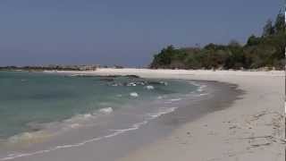 beach at Chocas Mar Mozambique [upl. by Gnouhc]