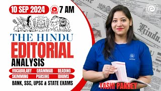 10 Sept 2024  The Hindu Editorial Analysis  The Hindu Vocab  The Hindu Newspaper  Yashi Pandey [upl. by Ingraham]