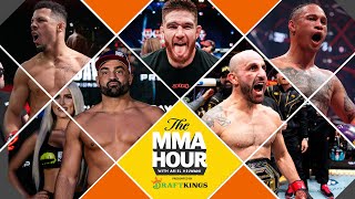 The MMA Hour Alexander Volkanovski Eddie Alvarez Johnny Eblen and More  Dec 6 2023 [upl. by Perpetua]