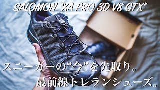 【GORETEX】サロモンのトレランシューズを購入！“XA PRO 3D V8 GTX”は幅広設計で街履きとしても活躍間違いなし！ [upl. by Drarehs]