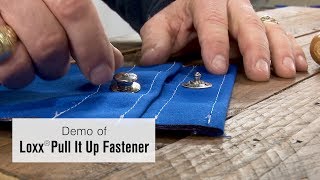 Loxx® Pull it Up Fastener Demo  Locking Marine Fastener [upl. by Osborn]