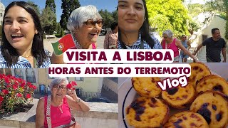 Um domingo em Lisboa e Sintra com a minha família  VLOG [upl. by Tychonn]