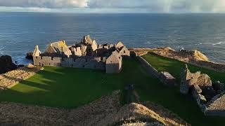 Dunnottar Castle amp Stonehaven War Memorial [upl. by Xxam]