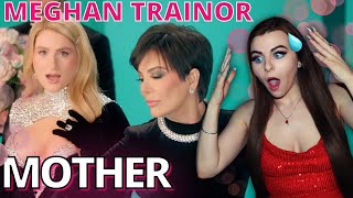 KRIS JENNER GONE WILD  Reaction to Meghan Trainor  Mother Official Music Video [upl. by Llewen]