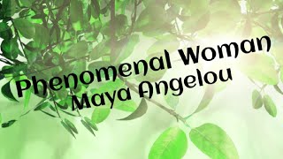 Maya Angelos quotPhenomenal Womanquot line by line summary in Tamil Lit Feast  NETSET Preparation [upl. by Sherer]