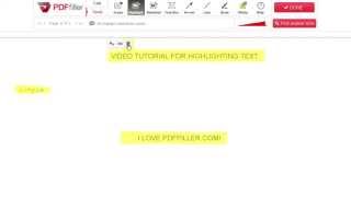 How to Highlight a PDF Online Using PDFfiller [upl. by Cassaundra417]