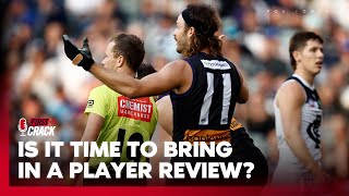 Is it time for the AFL to provide players with a Captains Challenge I Fox Footy I First Crack [upl. by Idahs]