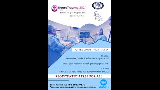 Neurotrauma 2024  Spine Day [upl. by Erminie]