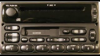 Radio FORD CDTAPE how to upgrade AUX INPUT [upl. by Neltiac171]