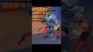 SpiderMan vs rhino 🦏 gameplay shorts shortsfeed [upl. by Clyve]