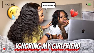 Testing My Girlfriends Patience Ignoring Prank [upl. by Abbotsun]