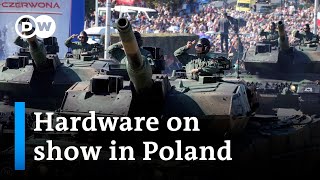 Why is Poland staging its biggest military parade since the Cold War  DW News [upl. by Annod999]