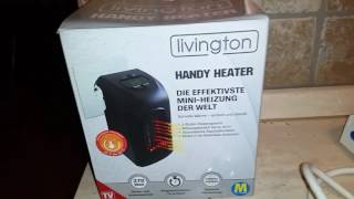 Scaldamani Elettrico handy heater livingston [upl. by Noyar867]