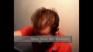 Mane Haarverdichter Demonstrationsvideo [upl. by Ditmore]