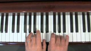 All My Loving  Easy piano lesson Part 1 [upl. by Esille]