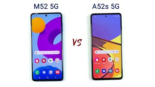 Samsung M52 5G vs Samsung A52s 5G  SPEED TEST [upl. by Kim]