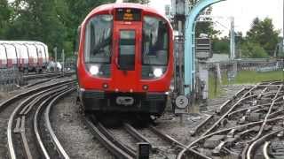 Metropolitan Line S8 Stock 21103 Passing Wembley Park With a MEGA Whistle [upl. by Engamrahc]